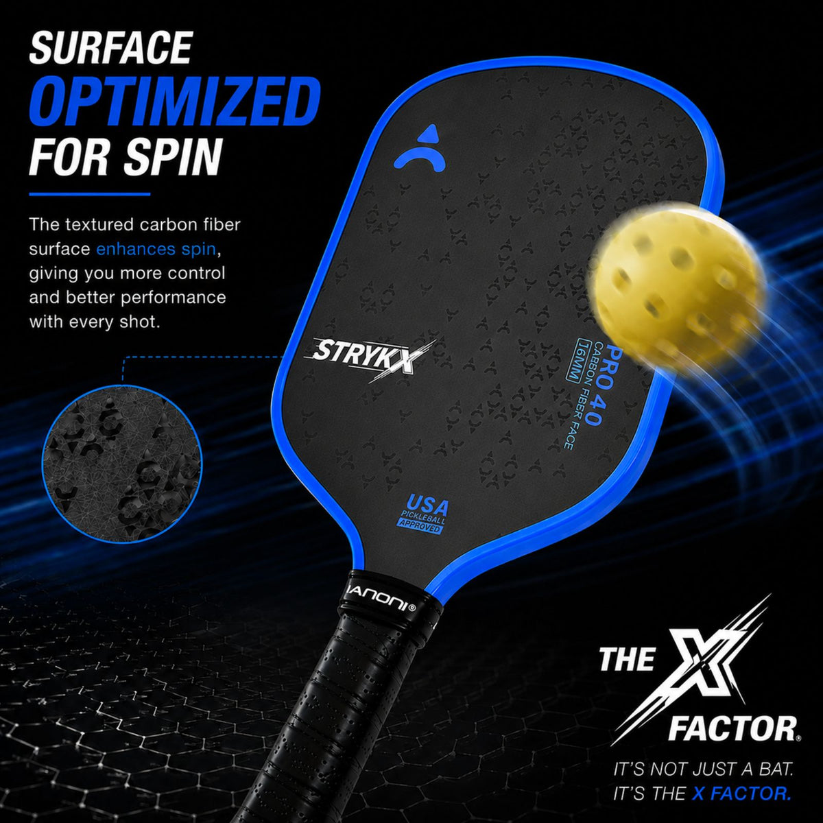 Strykx Pro 4.0 Pickleball Paddle