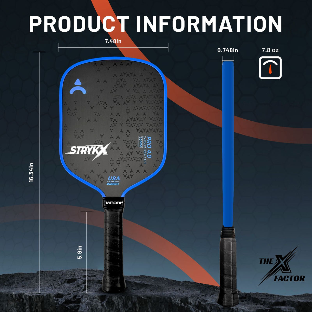 Strykx Pro 4.0 Pickleball Paddle