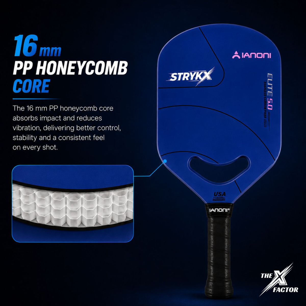 Strykx Elite 5.0 Pickleball Paddle