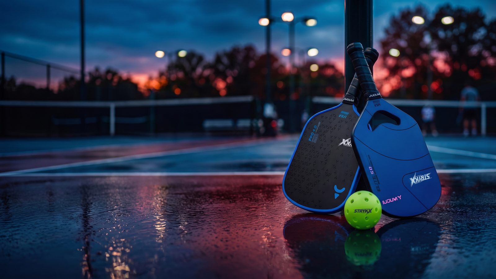 STRYKX player mid-swing