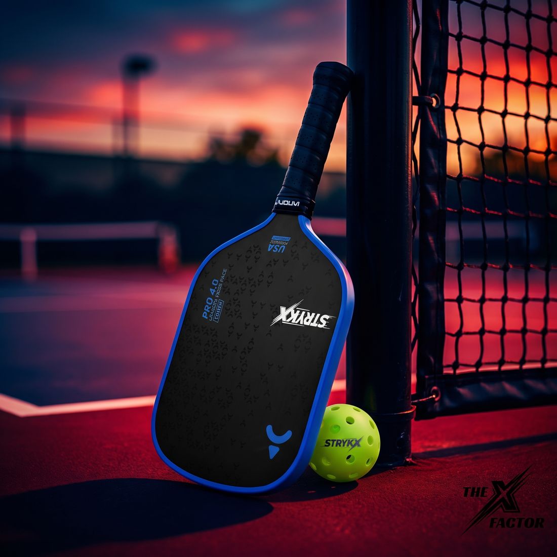 Beginner pickleball players learning the rules on court